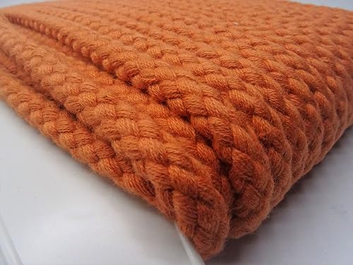 Die Stofftante Kordel Hoodiekordel 8mm Baumwolle | ab 1 m | Meterware | viele Farben (Terracotta) von Die Stofftante