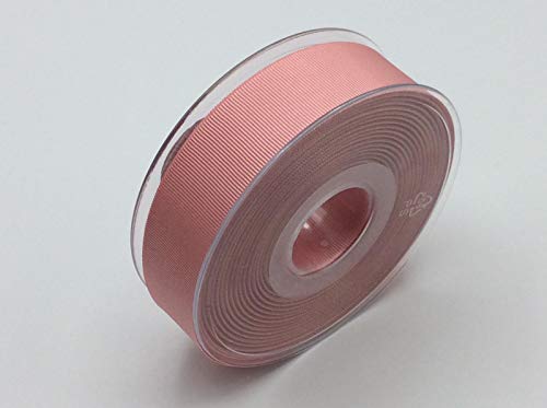 Ripsband uni | 25 mm breit | viele Farben | ab 2m | Meterware (257 bois de rose) von Die Stofftante