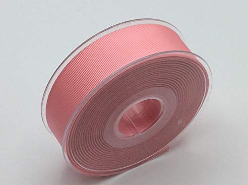 Ripsband uni | 25 mm breit | viele Farben | ab 2m | Meterware (270 blush) von Die Stofftante