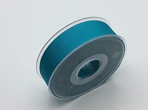 Ripsband uni | 25 mm breit | viele Farben | ab 2m | Meterware (754 saphir) von Die Stofftante