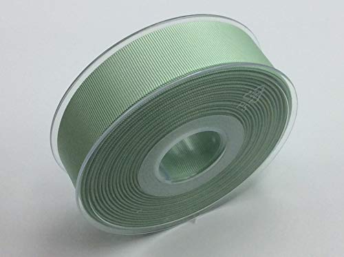 Ripsband uni | 25 mm breit | viele Farben | ab 2m | Meterware (810 tilleul) von Die Stofftante