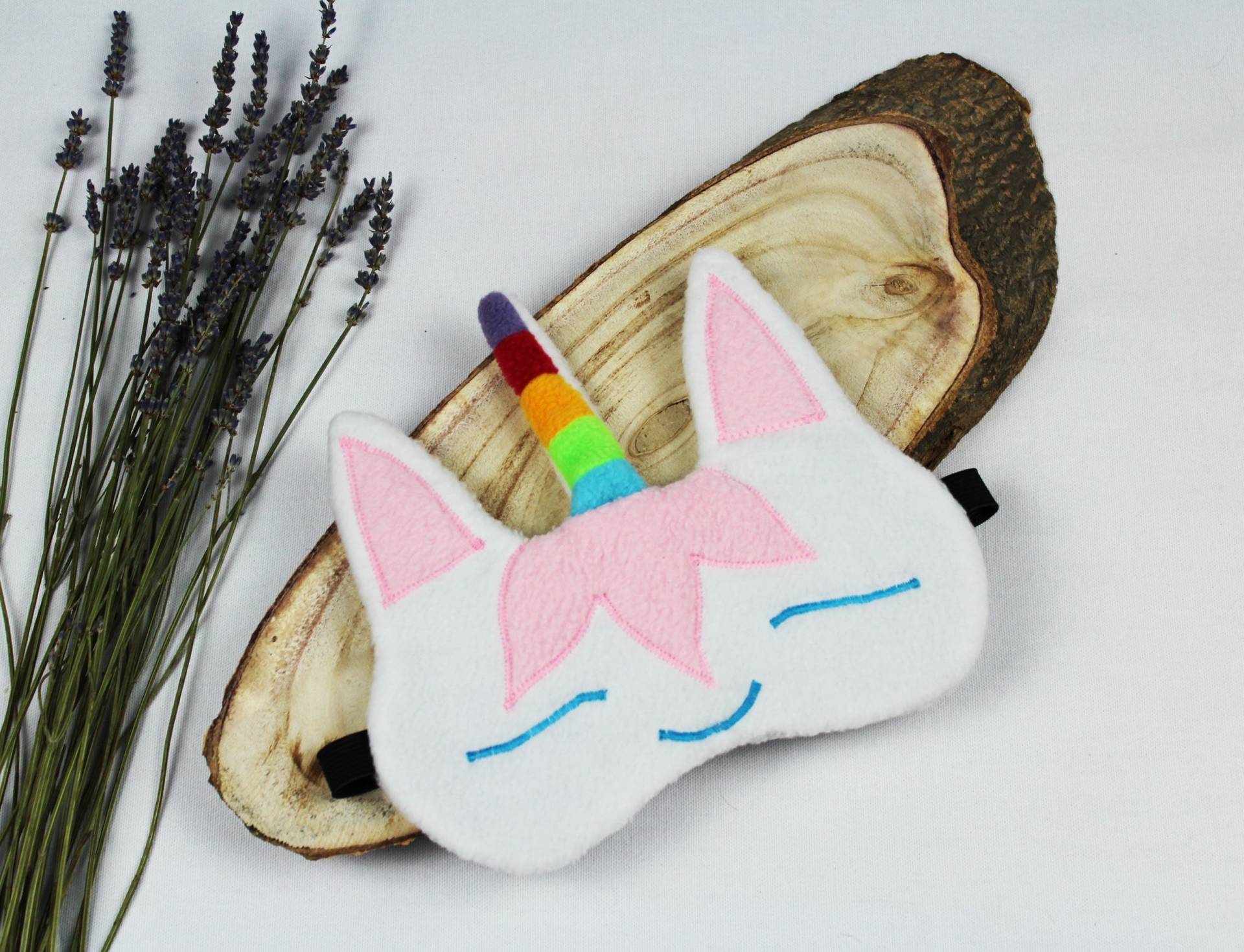 Schlafmaske, Schlafbrille Einhorn Unicorn Frauen Kinder Reise-Zubehör Reise-Accessoire Spa-Maske Augenbinde von DieSchnukkis