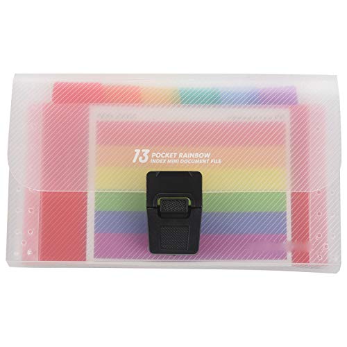 Diggtor 13 Taschenordner Office Expanding File buntes Organizer Dokument von Diggtor