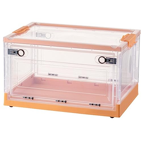 Diggtor Faltbare Aufbewahrungsbox Stapelbare Aufbewahrungsbox für Schreibwaren Sortierbox Schmuck Container Organizer Wohnzimmer A von Diggtor