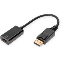 DIGITUS AK-340415-002-S  HDMI/DisplayPort Adapter von Digitus