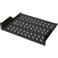 DIGITUS DN-19 TRAY-2-SW Fachboden schwarz 48,3 x 35,2 cm von Digitus