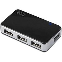 DIGITUS USB-Hub 4-fach schwarz von Digitus