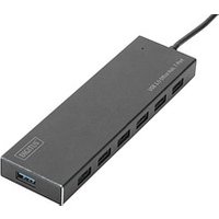 DIGITUS USB-Hub DA-70241-1 7-fach grau von Digitus