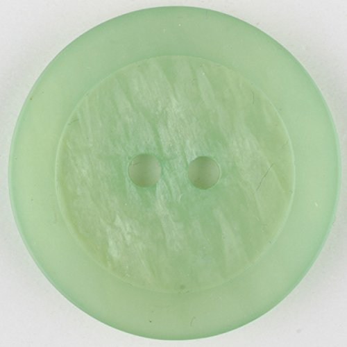 Polyesterknopf, rund, 2 loch - Größe: 20mm - Farbe: grün - Art.Nr. 335707 von Dill Buttons