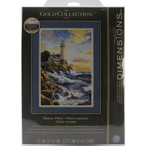 DIMENSIONS (D03895) Counted X Stitch - Gold, Rocky Point von Dimensions