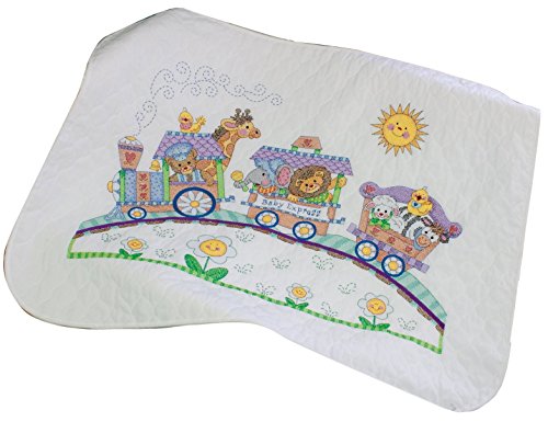 DIMENSIONS 73427 Quilt Baby Express, Multi-Colour, 109 x 86cm von Dimensions