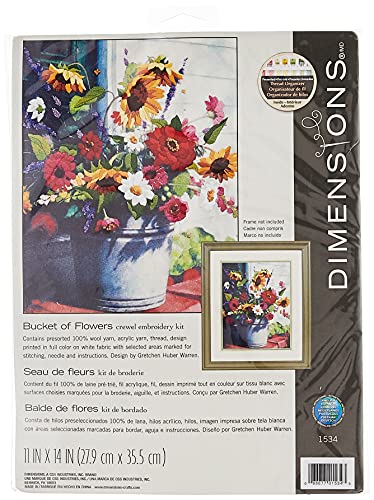 Dimensions D01534 Zählmusterpackung mit Zählmuster, Wolle, mehrfarbig, Einheitsgröße von Dimensions