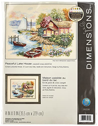 Dimensions Zählmusterpackung mit Zählmuster, Stoff, Mehrfarbig, 35,6 x 27,9 cm von Dimensions