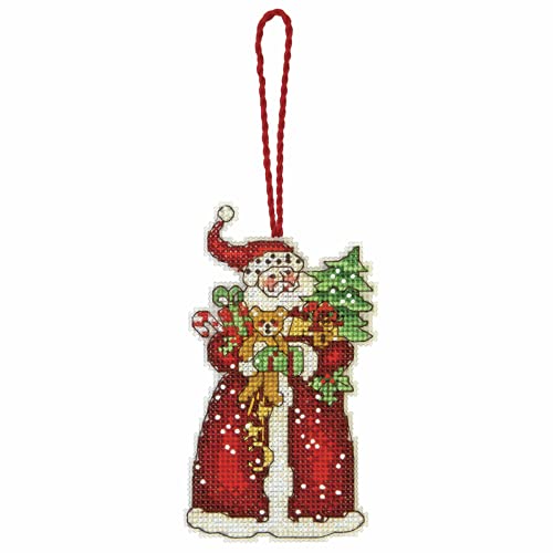 Dimensions Gezählter Kreuzstick Set, Susan Winget Santa Ornament von Dimensions