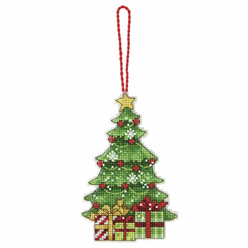 Dimensions "Susan Winget Tree " Ornament Counted Cross Stitch Kit, Multi-Colour,3' x 4.75 (7.7 x 120 cm) von Dimensions