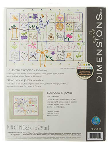 DIMENSIONS 71-01545 LE Jardin Sampler, Beige von Dimensions