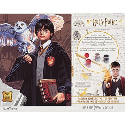 Dimensions Paint Works Paint By Number Kit 11"X14"-Harry And Hedwig -91827 von Dimensions