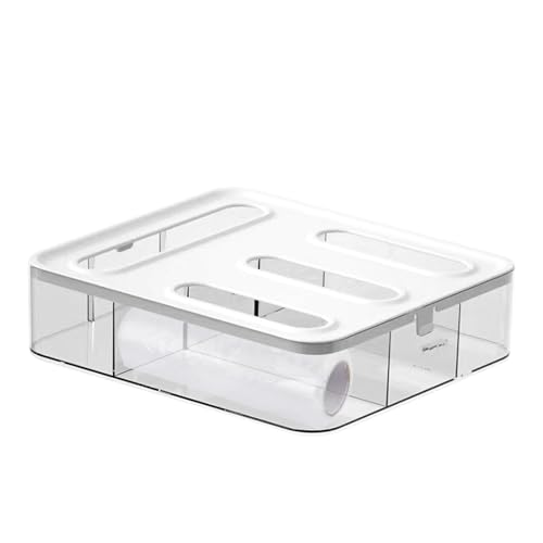 Ziplock-Beutel-Organizer – Lebensmittelbeutelhalter, Beutel-Aufbewahrungsspender | Sandwich-Taschen-Organizer, Kunststofffolien-Organizer, Versiegelte Aufbewahrungsbox, Küchenschubladen-Organizer Für von Dinchaakuarry