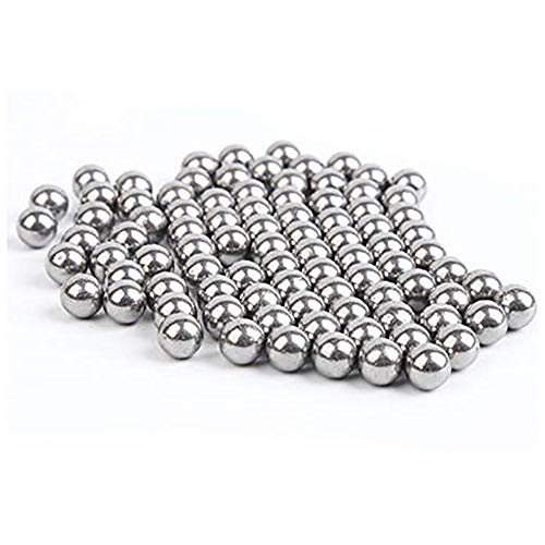 Präzisionsstahlkugel, feste Stahlkugel, Lager-Stahlkugel, 6,4/6,5/6,6/6,7 mm, 100pcs-6,6 mm Präzisionsstahlkugel, feste Stahlkugel, Lager-Stahlkugel, 6,4/6,5/6,6/6,7 mm, 100pcs-6,6 mm von Ding&ng