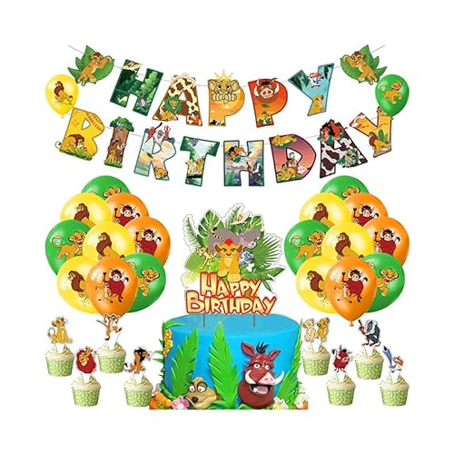 Lion Guard Deko Geburtstag Lion King Kindergeburtstag Deko Loewe Geburtstag Deko Löwe Geburtstag Luftballons Lion Luftballons Geburtstag Lion King Kuchen Topper Lion Guard Girlande Geburtstag von Dinoeye