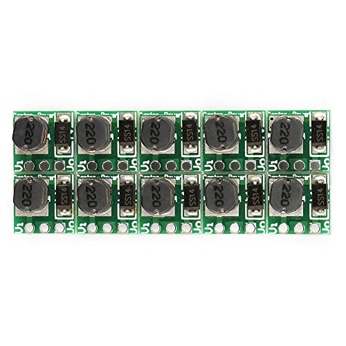 Aufwärtsmodul 0,9 V 5 V auf USB 5 V Logikpegelwandler 1,5 V auf 3,3 V 10 Stück 1,5 V 1,8 V 2,8 V 3 V 3,3 V 3,7 V 4,2 V auf 5 V DC DC-Aufwärtswandlermodul T64 Aufwärtsmodul 0,9 V 5 V auf USB 5 V Logikpegelwandler 1,5 V auf 3,3 V 10 Stück 1,5 V 1,8 V 2,8 V 3 V 3,3 V 3,7 V 4,2 V auf 5 V DC DC-Aufwärtswandlermodul T64 von Dioche