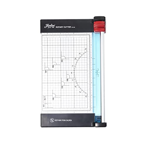 Papierschneider, A4-Papierschneider, Kartonschneider mit 31 Cm Schnittlänge für Einfaches und Sauberes Papierschneiden von Dioche