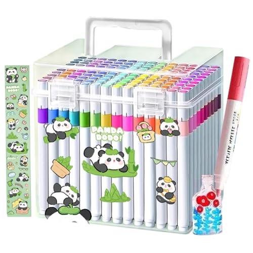 Dioeazh Kinder Farben Marker Stifte Set, Non Permanent Marker, Auswaschbar Acrylmarker, Für Farbiges Illustration, Design, Anime, Manga, 120 Farben Verfügbar Dioeazh Kinder Farben Marker Stifte Set, Non Permanent Marker, Auswaschbar Acrylmarker, Für Farbiges Illustration, Design, Anime, Manga, 120 Farben Verfügbar von Dioeazh