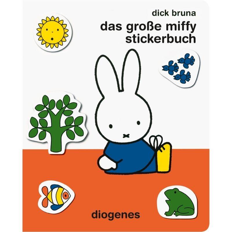 Das Große Miffy Stickerbuch - Dick Bruna, Leinen von Diogenes
