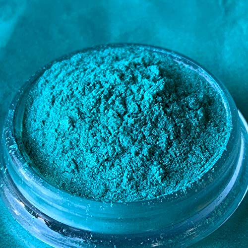 Dipoxy caribbian-sea-Pearl-Blau03 Pigment Farbmittel für Epoxidharz, Polyesterharz, Polyurethan Systeme, Beton, Lacke, Kunstharz Schmuck von Dipoxy