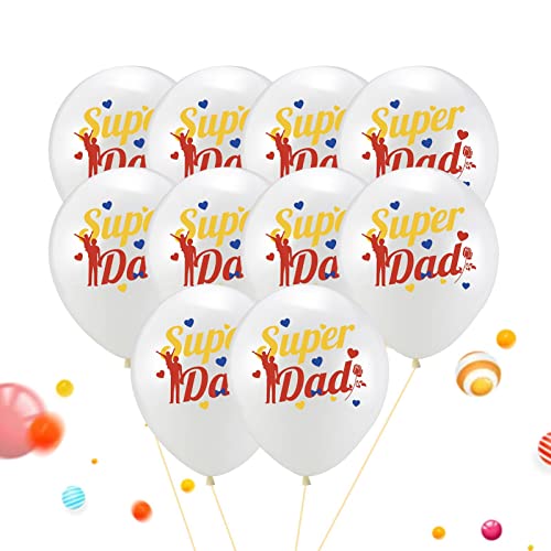 Happy Dad's Day Luftballons - Vatertagsdekoration | Happy Father's Day Folienballons für Papa Vatertag Dekoration Supplies von Dirfuny