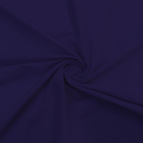 Baumwoll-Samtstoff, 114 cm breit, nicht dehnbar, für Kostüme, Kleider, Basteln, Dekoration (lila) von Discount Fabrics LTD