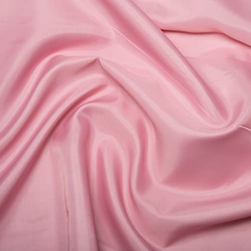 Futterstoff für Kleider, antistatisch, Meterware, 150 cm breit, 100 % Polyester, Rosa von Discount Fabrics LTD