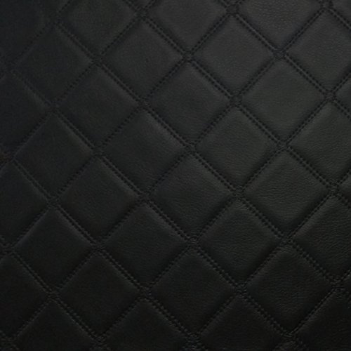 Diamant Quadratisch Stitch schwarz Kunstleder Kunstleder Möbelstoff für Auto, Boot, Camper Fire feuerfest Vinyl 137,2 cm – Meterware Diamant Quadratisch Stitch schwarz Kunstleder Kunstleder Möbelstoff für Auto, Boot, Camper Fire feuerfest Vinyl 137,2 cm – Meterware von Discover Lifestyle & Fashion Fabrics