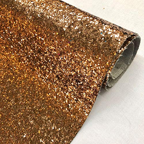 Discover Lifestyle & Fashion Fabrics Premium Chunky Polsterstoff Glitzerstoff für DIY Basteln Haarschleifen 137 cm breit pro halben Meter von Discover Lifestyle & Fashion Fabrics