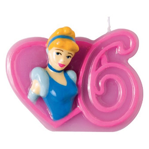 BIGIEMME S.R.L., 6 KERZE DISNEY PRINCESS von Disney Princess