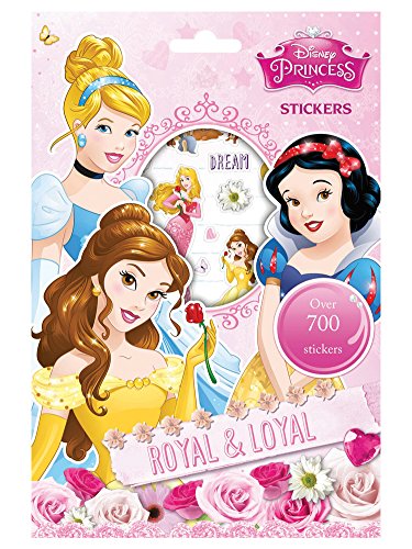 Disney PSSTR1 Set 700 Sticker Princess, Kunststoff, Violett, 24,5 x 15 x 4 cm von Disney