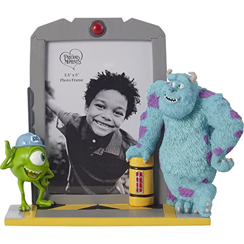 Precious Moments Monsters Inc. Bilderrahmen | Disney Showcase Pixar Monsters, Inc. Love Your Inner Monsters Inc. Bilderrahmen aus Kunstharz | 7,6 x 12,7 cm Bild | Disney Decor & Geschenke | von Disney Showcase Collection