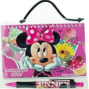 Disney Mickey und Minnie Mouse Unterschriftenblöcke, Notizblock, Notizbuch, Motiv: Minnie Mouse Sweet Thing mit Stift. von Disney