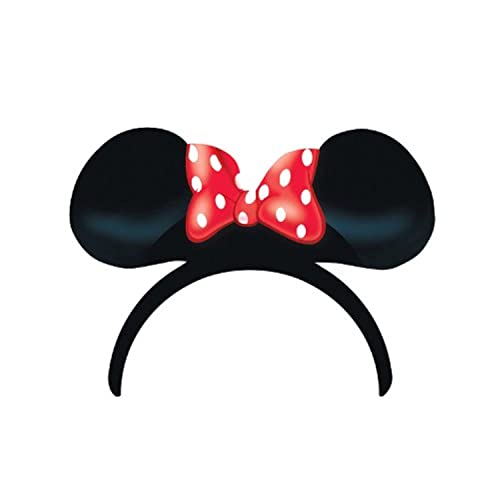 Amscan Disney Minnie-Maus-Ohren und Schleife, rot von Disney