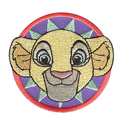 Disney © Der König Der Löwen Nala Kopf - Aufnäher, Bügelbild, Aufbügler, Applikationen, Patches, Flicken, Größe: 6,7 x 6,3 cm von Disney