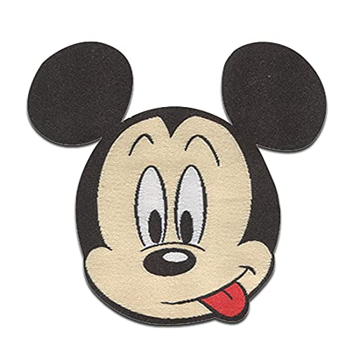 Disney Mickey Mouse Comic Kinder - Aufnäher, Bügelbild, Aufbügler, Applikationen, Patches, Flicken, Zum Aufbügeln, Größe: 6,4 x 6,5 cm von Disney