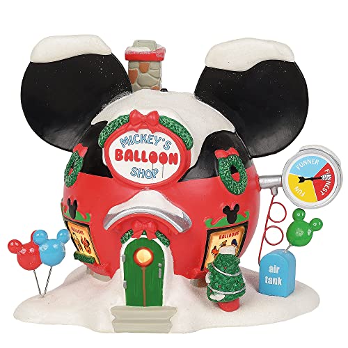 Disney A3 Figurine FAMILLE Village Noel DE Mister Mickey's Figur, Mehrfarbig von Disney