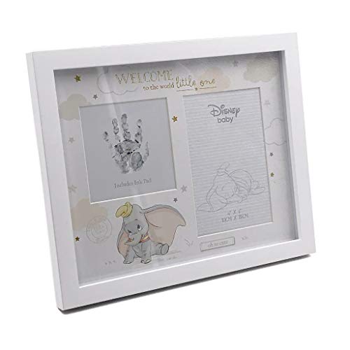 Disney Baby Handabdruck & Fotorahmen Dumbo Box inkl. Stempelkissen DI547 von Disney