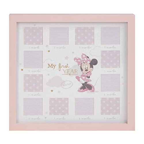 Disney Minnie Mouse Baby Girl First Year 12 Month Multi Photo Frame von Disney