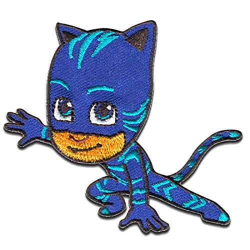 Disney Pj Masks Pyjamahelden Catboy 1 - Aufnäher, Bügelbild, Aufbügler, Applikationen, Patches, Flicken, Größe: 7,5 x 7,0 cm von Disney