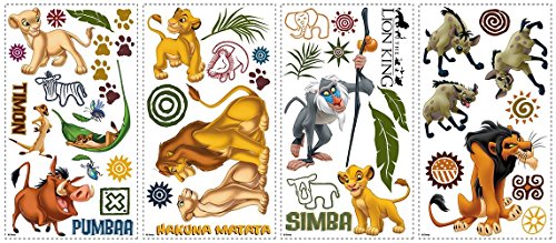 Disney's The Lion King Wandsticker, 29 x 13 x 2.5 cm von Disney