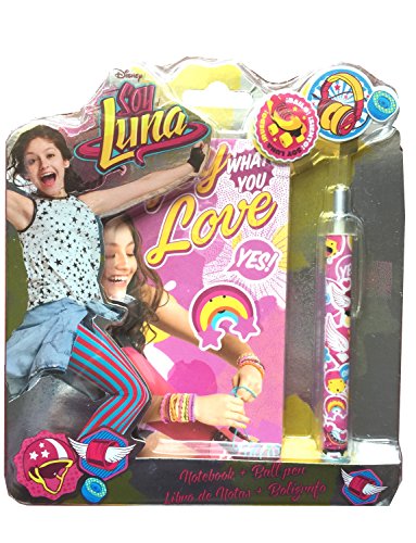 Soy Luna I am Mond, Blister Notizblock Notizen + Stift (Kids wd18029) von Disney