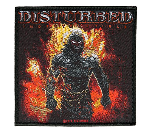 Birsppy Disturbed Aufnäher - Indestructible Patch - Gewebt & Lizenziert !! von HOEAEA