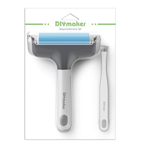 Diymaker Gummi-Brayer-Roller und Pinzette, Entferner-Werkzeug-Set, für Cricut/Silhouette/Brother von Diymaker