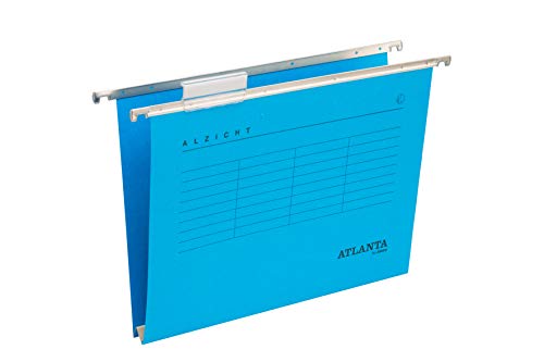 Jalema 2662215600 Alzicht Farbige Hängemappe Folio, 30 mm Boden, blau, 25er Packung von Djois